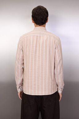 TRENDYOL MAN Tas Slim Fit Dugmeli Yaka Cizgili Gomlek TMNSS22GO0028 - Trendyolmilla фото 26