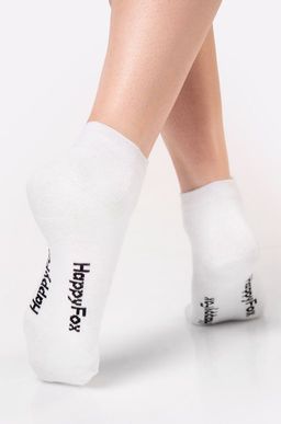 Цена за 6 шт. Однотонные базовые носки Happy Fox  фото 4