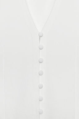 CHAQUETA PUNTO MANGA CORTA / Blanco