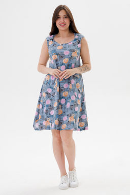 Платье женское из кулирки Кэтрин астра - Амадэль фото 16