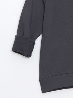 Bisiklet Yaka Erkek ?ocuk Sweatshirt