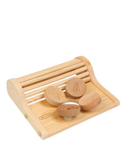 Подголовник для бани и сауны, сосна, кедр, анатомический