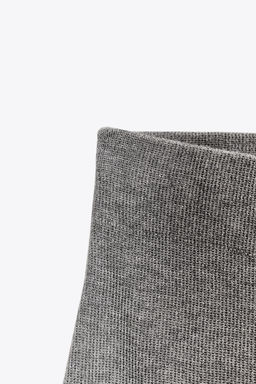 PLAIN KNIT MIDI SKIRT - Zara фото 5