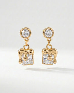 Стильные серьги