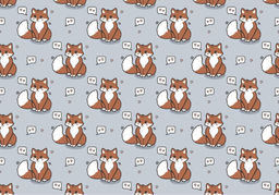 Обложка для паспорта Аниме Many fox love, плотность 560 мкм