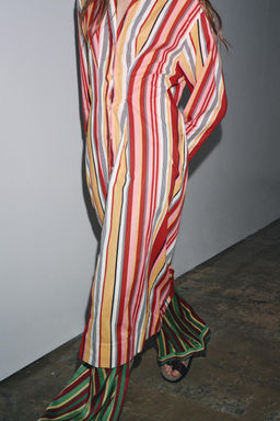 ZW COLLECTION STRIPED SHIRT DRESS - Zara фото 11