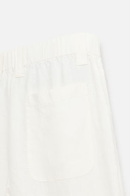 100% HEMP RELAXED FIT TROUSERS - Zara фото 28