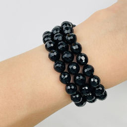 Бусины для украшений из черного Агата