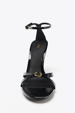 HIGH-HEEL BUCKLE SANDALS - Zara фото 13