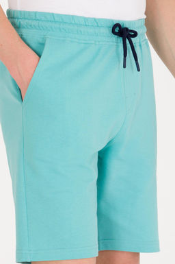 Мужские трикотажные шорты мятного цвета - U.s. polo assn фото 7