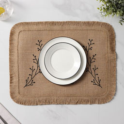 Салфетка сервировочная на стол Доляна Coffee, 4030 см, цвет бежевый  фото 3