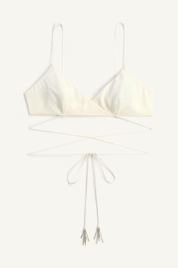 LIMITED EDITION TRIANGLE BRA WITH APPLIQUES - Zara фото 10