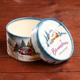 Коробка новогодняя, подарочная упаковка «Волшебных моментов» 13×8.5 см