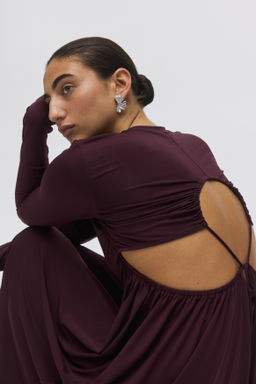 Vestido fruncido de punto - H&m фото 6