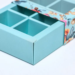 Цена за 5 шт. Коробка для 6 конфет «Изящность» 13.7×9.8×3.10 см