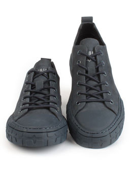 03-N72699-3 DK. BLUE Полуботинки спортивные мужские (натуральная замша)