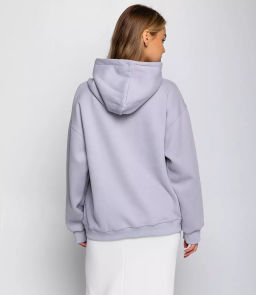 Худи #КТ7901, серый - Dommod фото 3