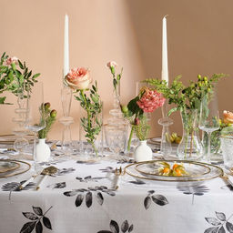 Скатерть Этель Impression, 149?220 см, 100% хлопок, репс 210 г/м?