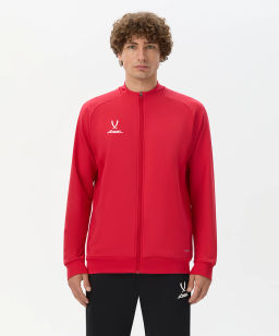 Джемпер тренировочный на молнии JOGEL PREMIER PerFormDRY Training FZ Jacket, красный  фото 6