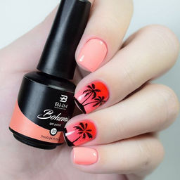 BHM Professional Гель-лак для ногтей / Valiant Poppy 012, 7 мл 12  фото 3