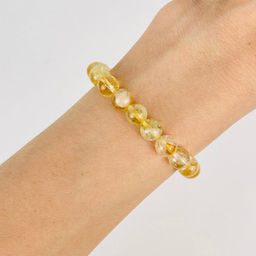 Браслет из Цитрина 17 см