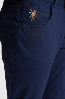 Erkek Lacivert Kanvas / Chino Pantolon