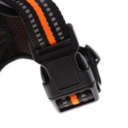 Шлейка улучшенная К7 мягкая светоотражающая, размер М, ОГ 52-66 см, вес 9,5-17,5 кг, оранжевая 38116 - Пижон фото 5