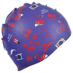 Шапочка для плавания детская ONLITOP, силиконовая, обхват 46-52 см  фото 4