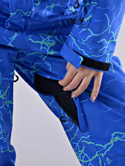 Женский зимний сноубордический комбинезон Alpha Endless 222/220518-2_012 Голубой  фото 21