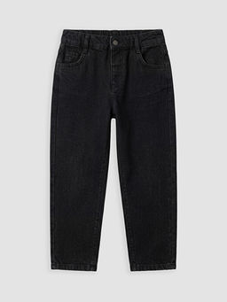 Baggy Fit Erkek ?ocuk Jean Pantolon