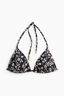 Top de bikini de tri?ngulo con push-up - H&m фото 2