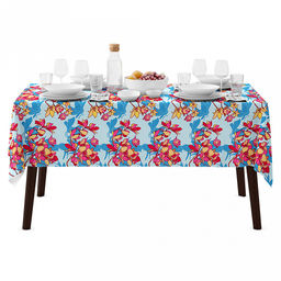 "Аромат магнолии-2" Скатерть 180х145см, длина стола до 140см, на 6 персон, хлопок "Премиум" 186г/м2, "Домашняя мода" (Россия)