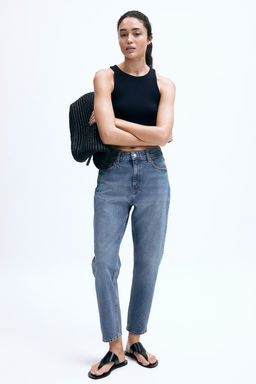 Slim Mom High Ankle Jeans - H&m фото 9