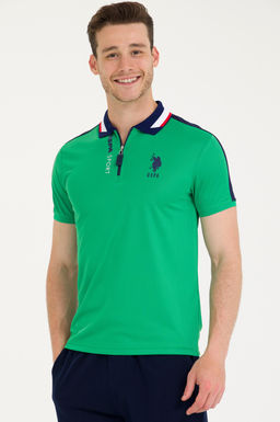 Мужская зеленая футболка - U.s. polo assn фото 15