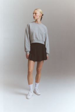Sudadera cropped
