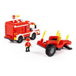 Конструктор Классик Город. Пожарная часть-1.6 (187 элементов) (в коробке) - Полесье фото 5