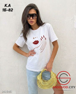 Женская футболка с рисунком