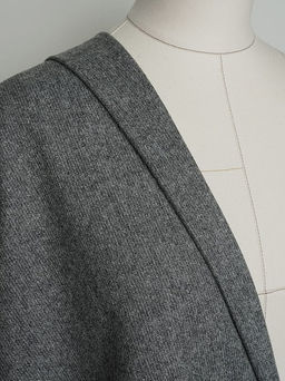 Шерсть костюмная Твид цв.Темно-серый меланж, ш.1.55м, шерсть-50%, п/э-50%, 240гр/м.кв - Купава фото 11