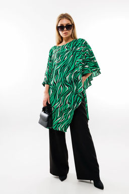 Костюм AmberA 2016А изумруд/черный