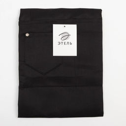 Фартук Этель Стиль цв.чёрный 70 х80см, 80% п/э, 20% хлопок  фото 7