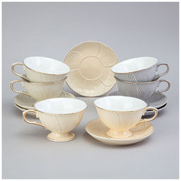 ЧАЙНЫЙ НАБОР LEFARD TOP STYLE НА 6 ПЕР. 12 ПР. 250 МЛ