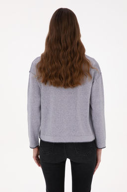 Kad_n Mor Bisiklet Yaka Kazak - U.s. polo assn фото 5