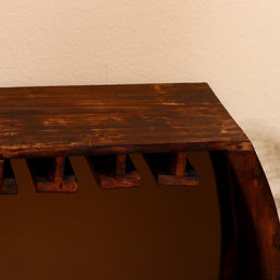 Подставка для бутылок БарБали 55х24х55 см, дерево албезия, коричневый - Simaland фото 3