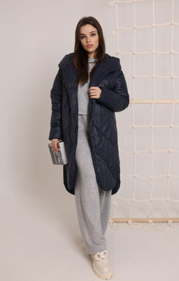 Пальто AMORI 2140 темно-синий