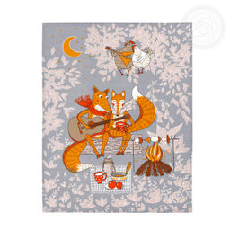 Набор полотенец из рогожки "Кумушка" 45*60/2 шт. - 45*60 Полотенца из рогожки