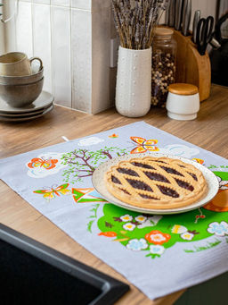 Комплект вафельных полотенец 48*60 см, 3 штуки (Мурлыки) - Ивановотекстиль фото 10