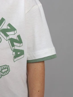 CRB wear / CSKB 90298-21K Комплект для мальчика (футболка, шорты),молочный/Ex.Cherubino фото 4