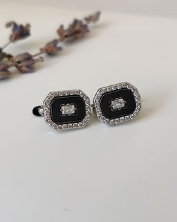 Серьги с керамикой