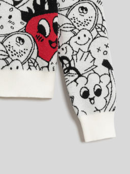 ACOOLA / Джемпер детский для девочек Ricky разноцветный  фото 6