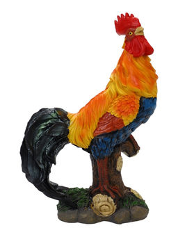 Садовая фигура из полистоуна «Петух», 26×12×40 см